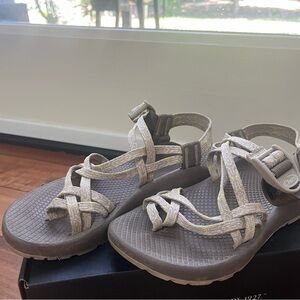 Chaco Tan Strappy Sandals